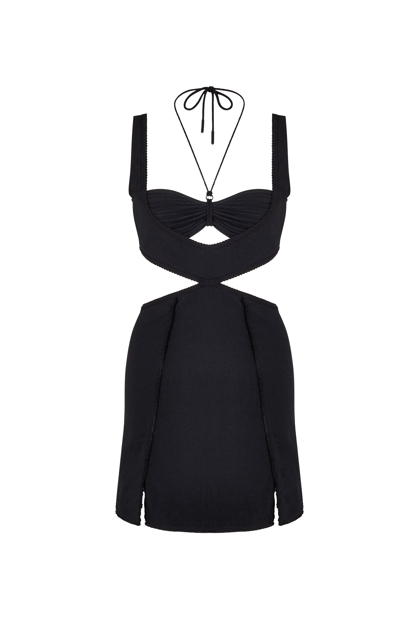 Adriana Dress in Onyx - Image 10
