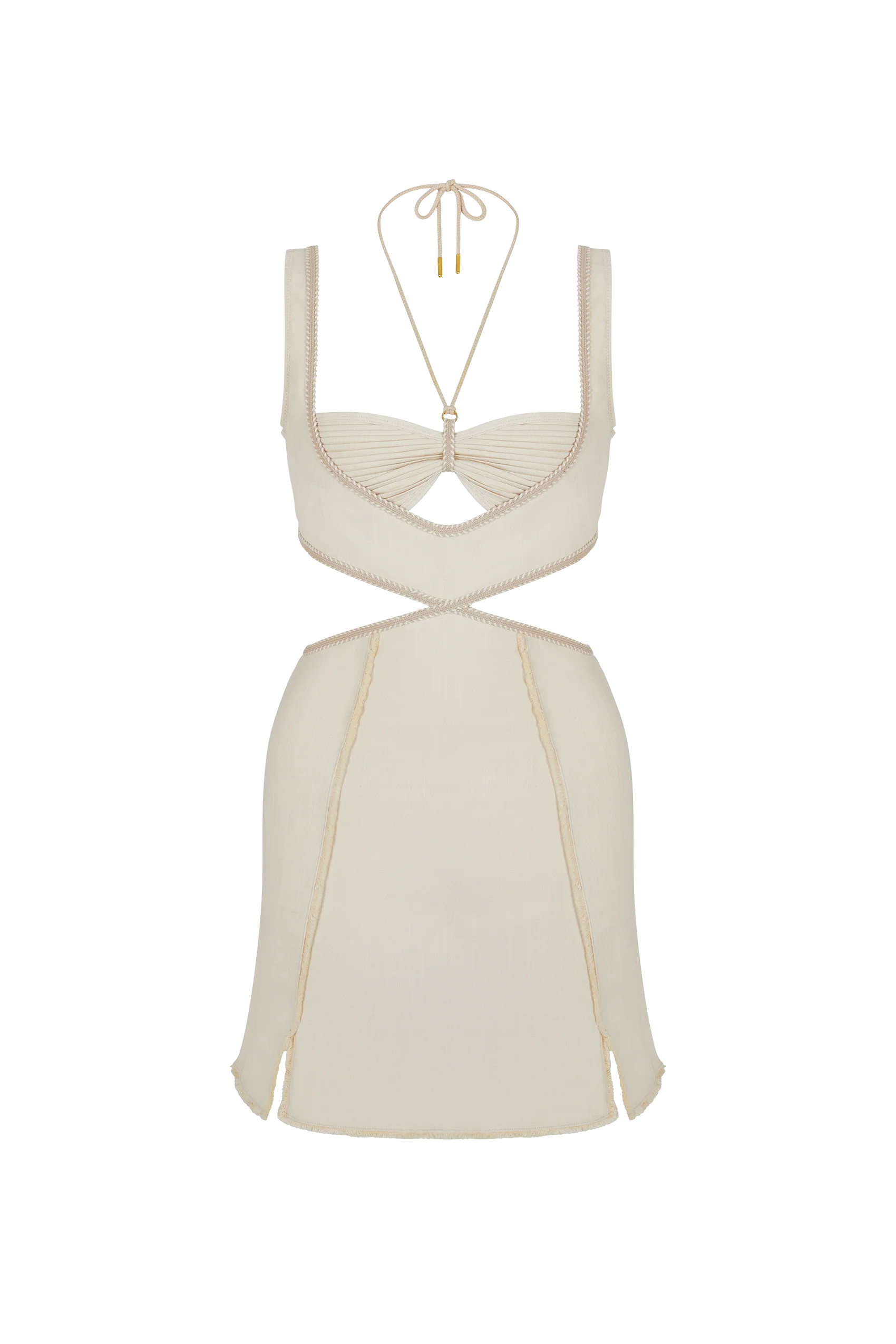 Adriana Dress in Pearl - Image 12