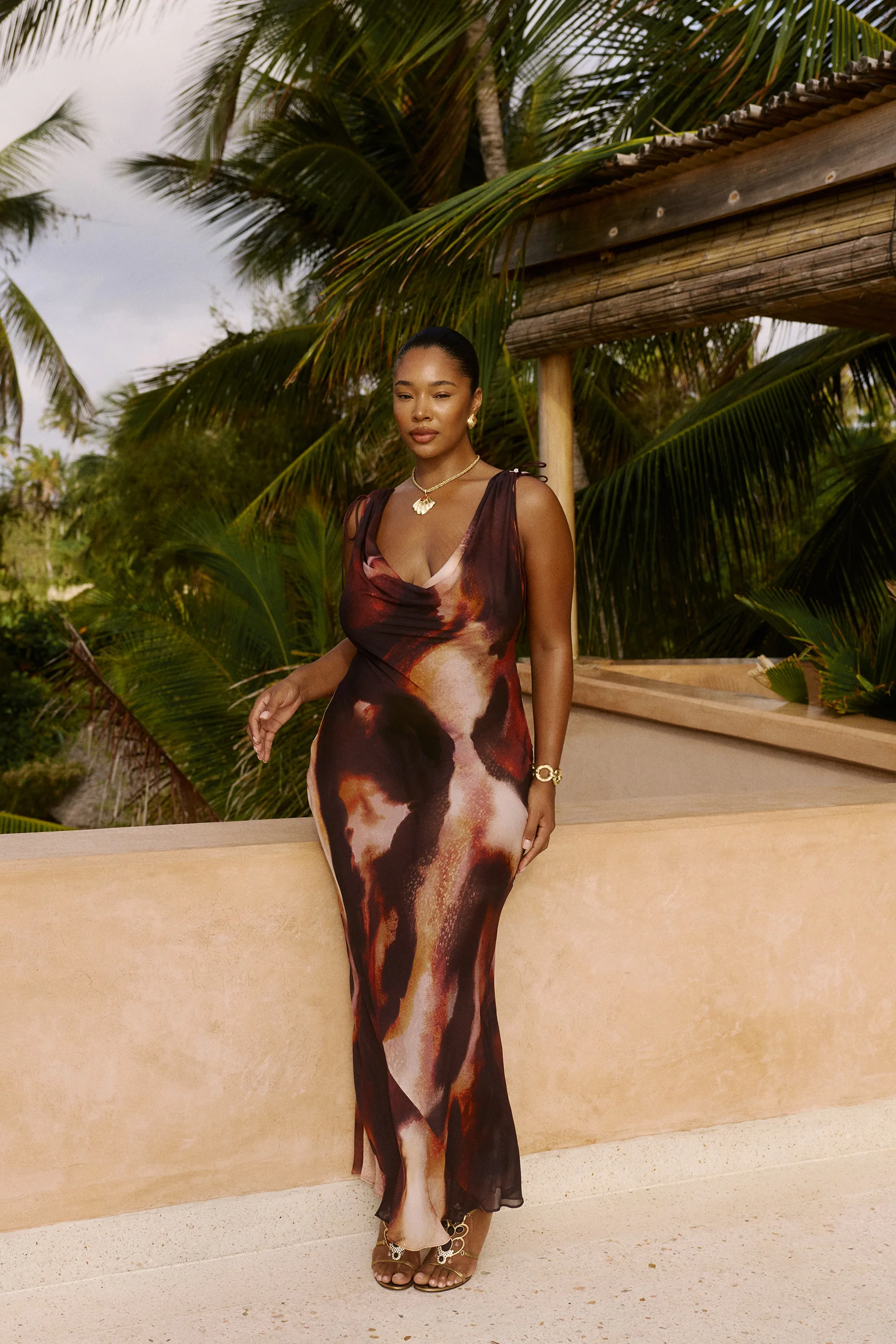 Andressa Dress in Sarabi - Image 11