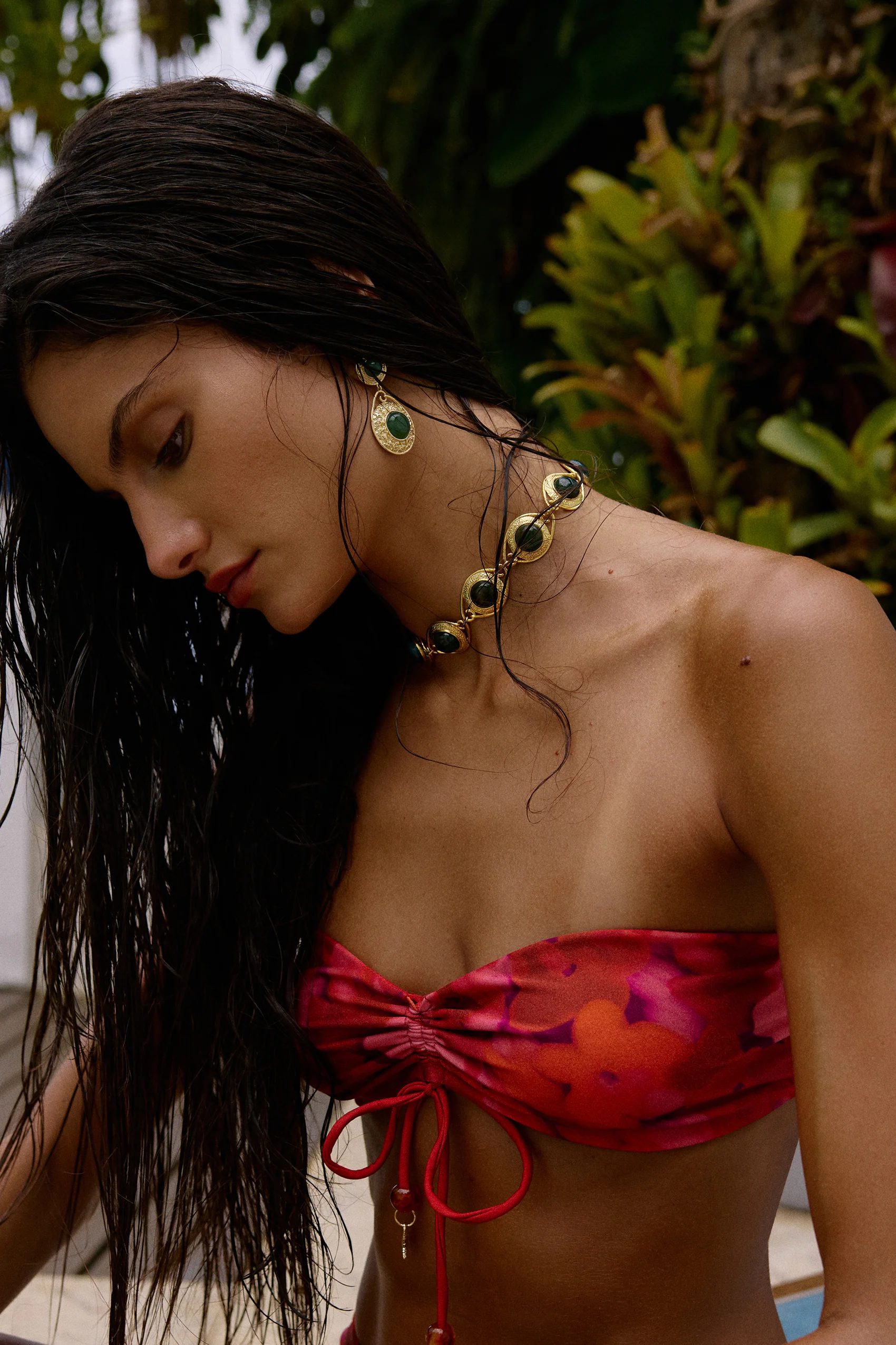 Copacabana Choker in Indian Agate - Image 6