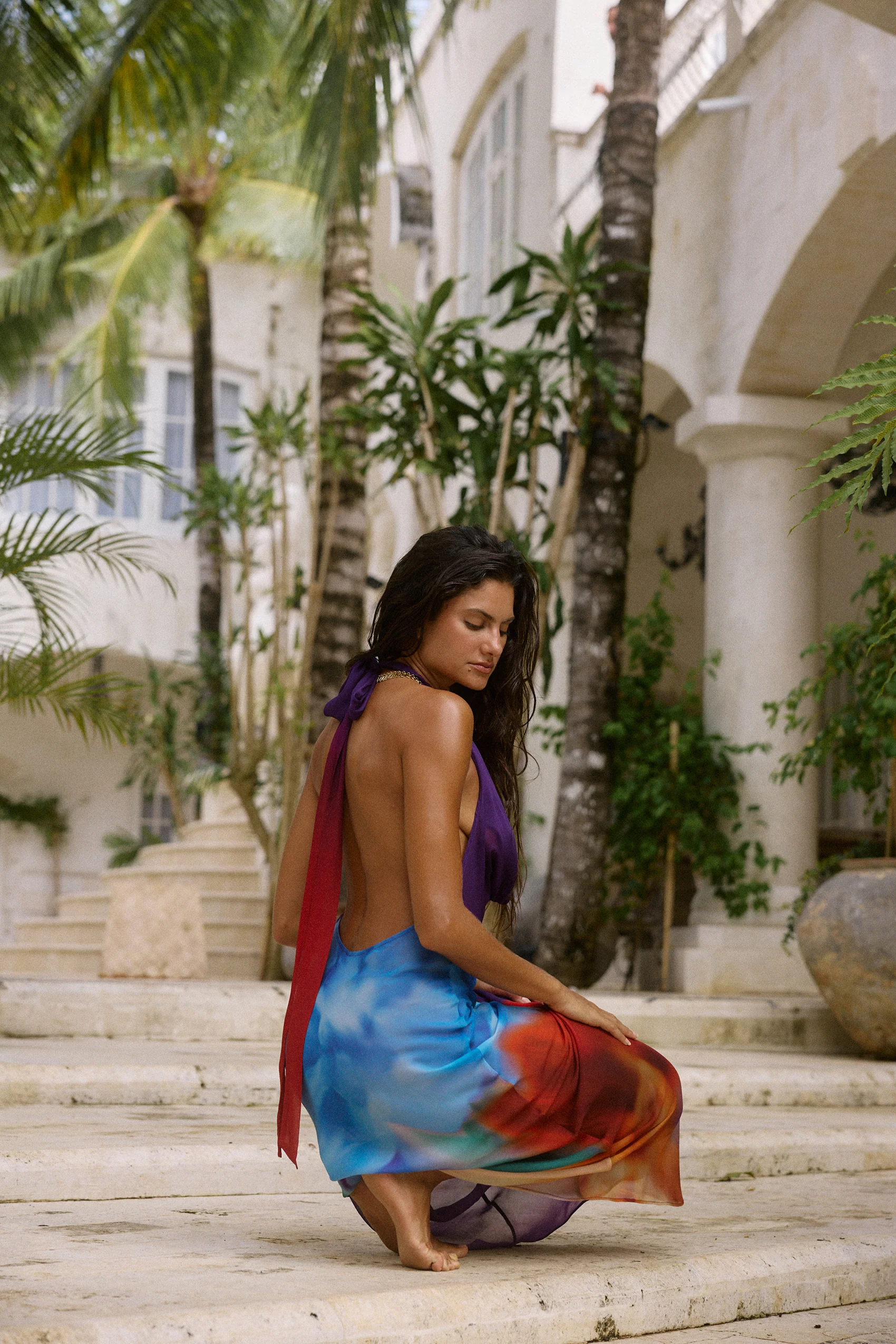 Elysian Maxi Dress in Aurora - Image 9