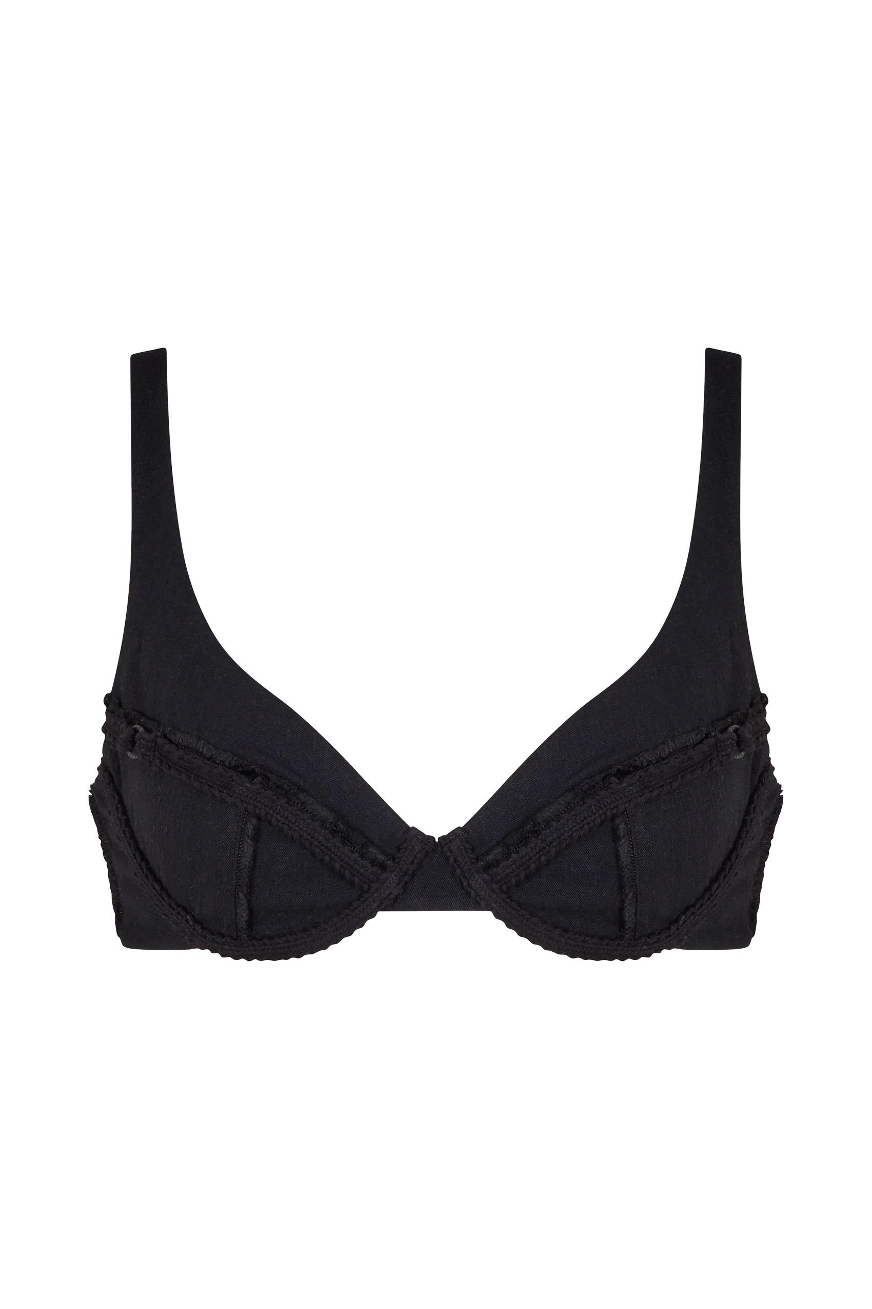 Hailey Underwire Bra in Onyx - Image 11