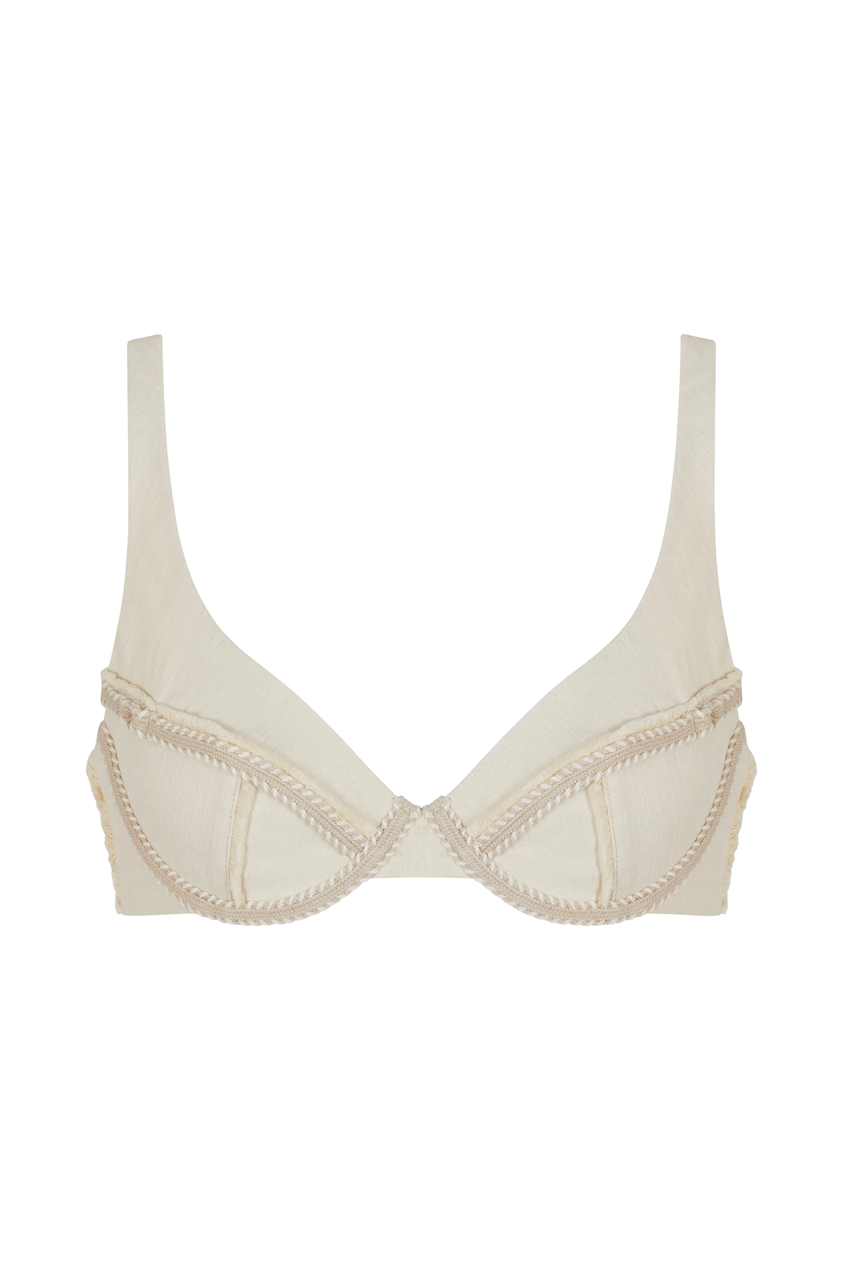 Hailey Underwire Bra in Pearl - Image 7