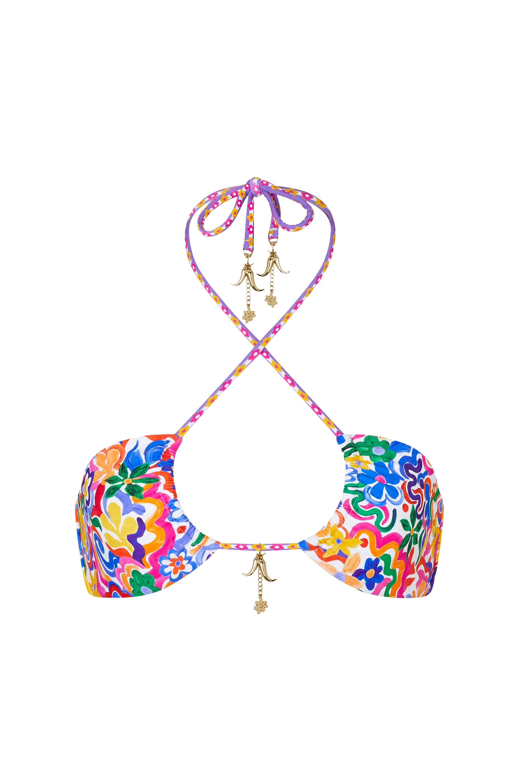 Ibiza Bikini Top in Salsa - Image 12