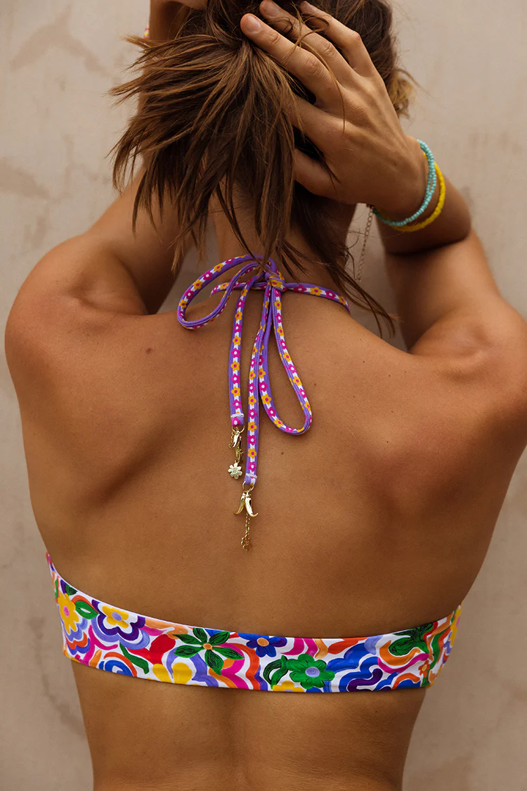 Ibiza Bikini Top in Salsa - Image 3