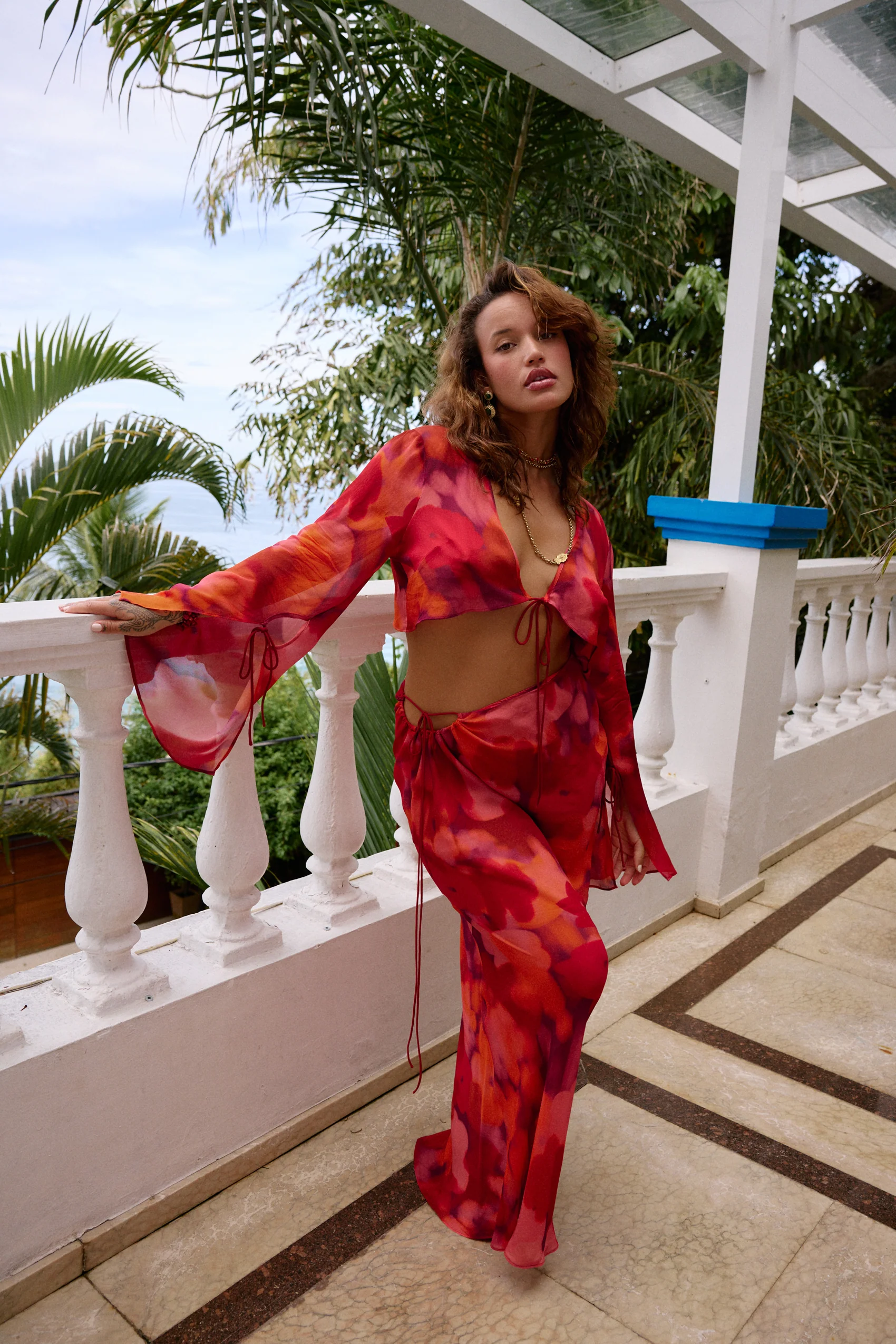 Odessa Maxi Skirt in Floresta - Image 7