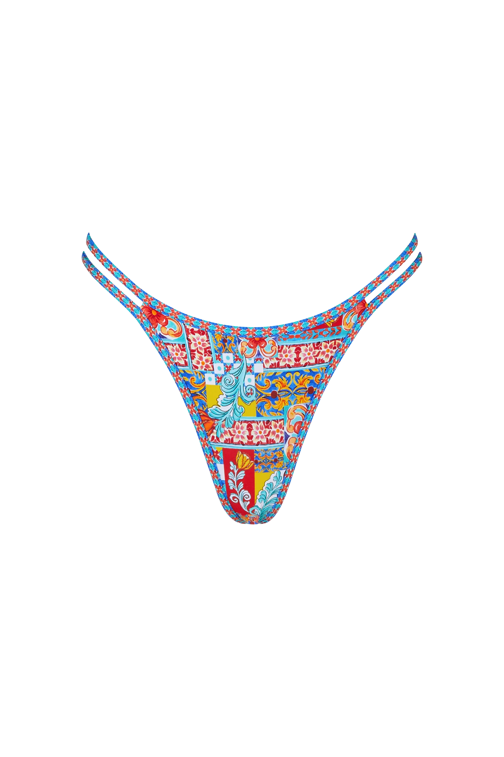 Prague Bikini Bottom in Portofino - Image 10