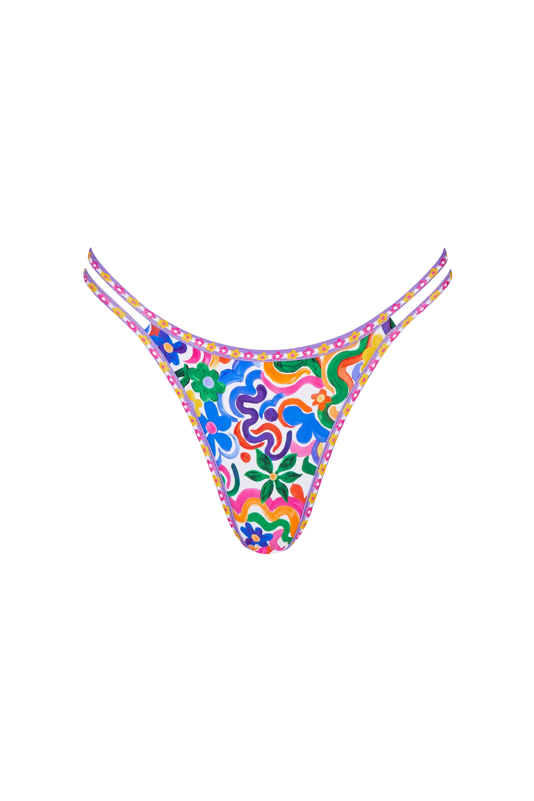 Prague Bikini Bottom in Salsa - Image 10