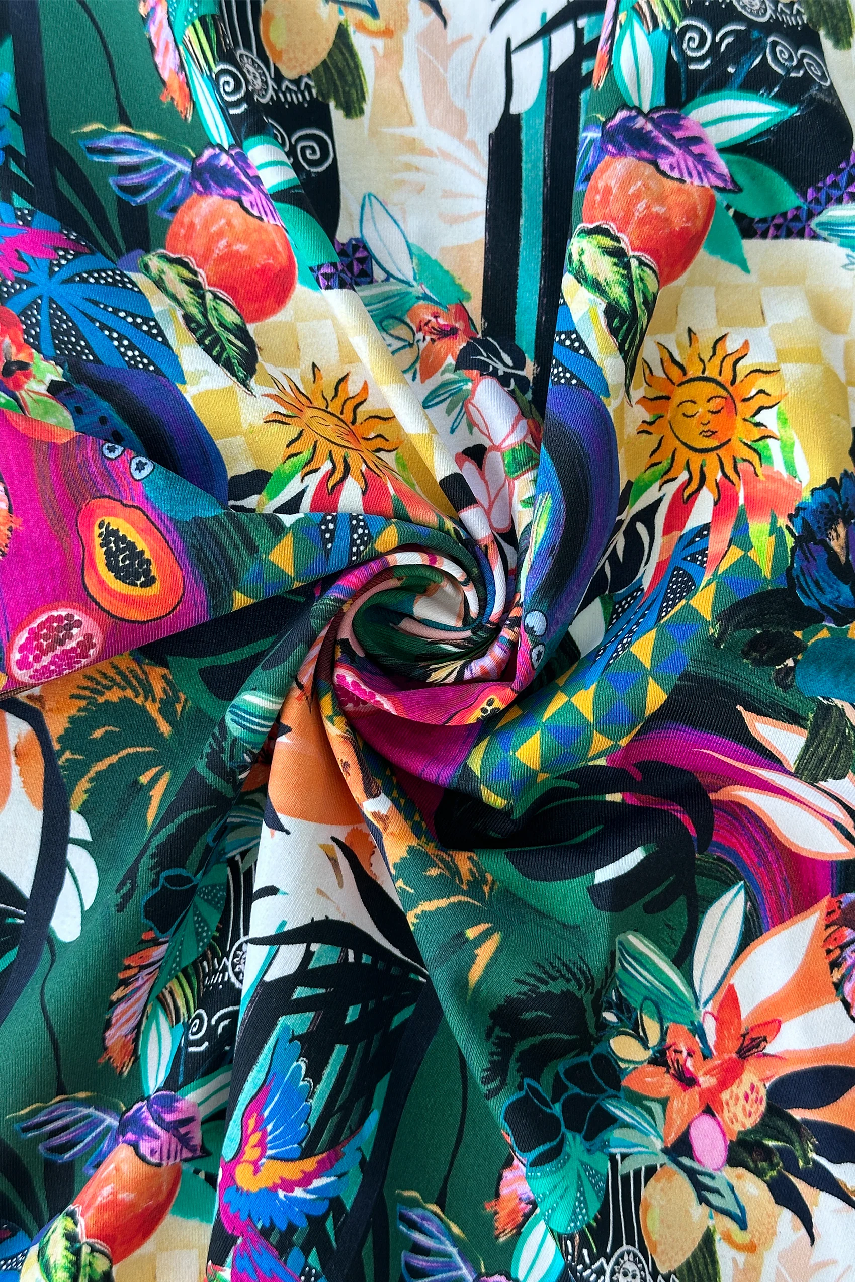 Prague Bikini Top in Tropicalia - Image 13