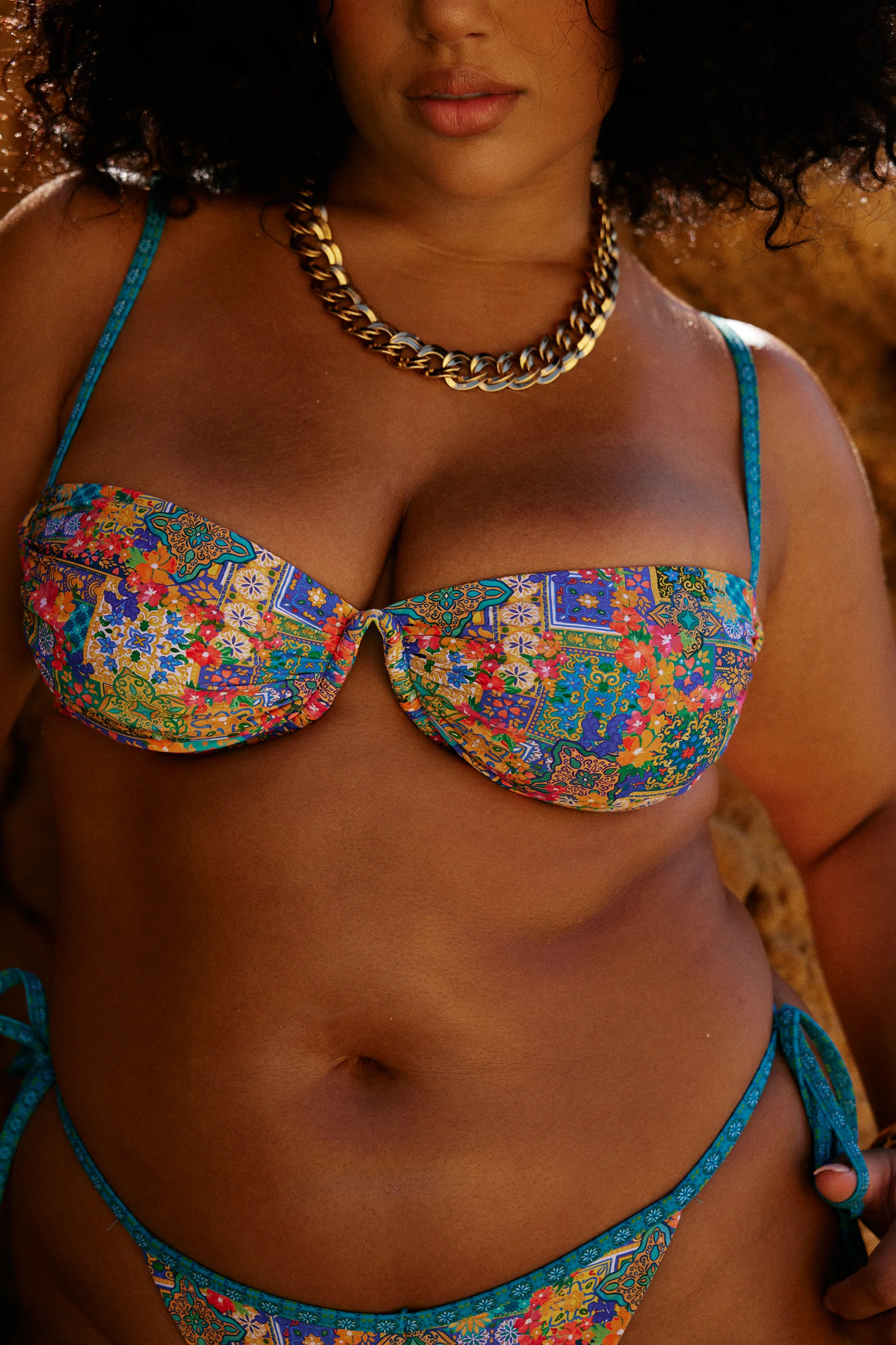 Riviera Bikini Top in Alegre - Image 4