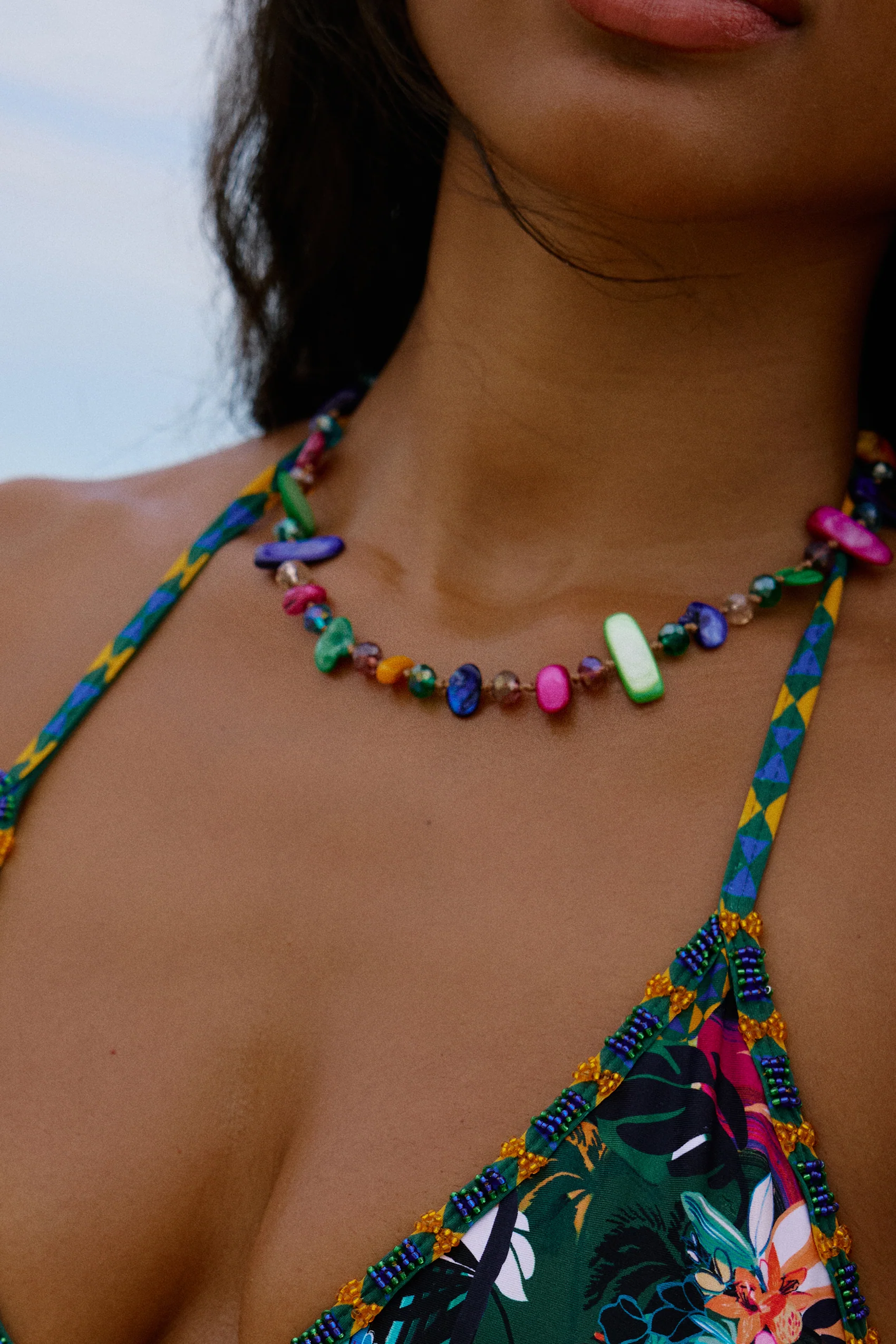 Tropicália Beaded Necklace - Image 4