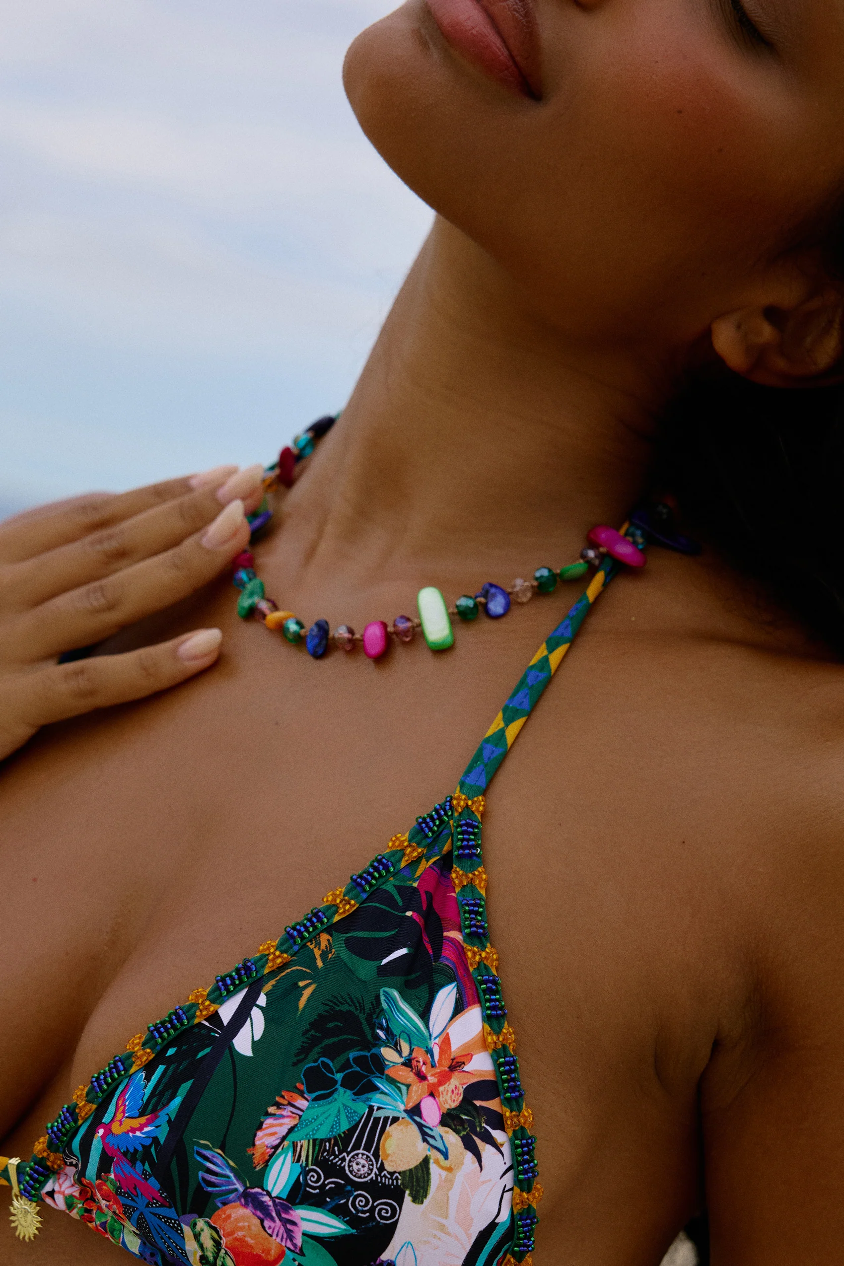 Tropicália Beaded Necklace - Image 6