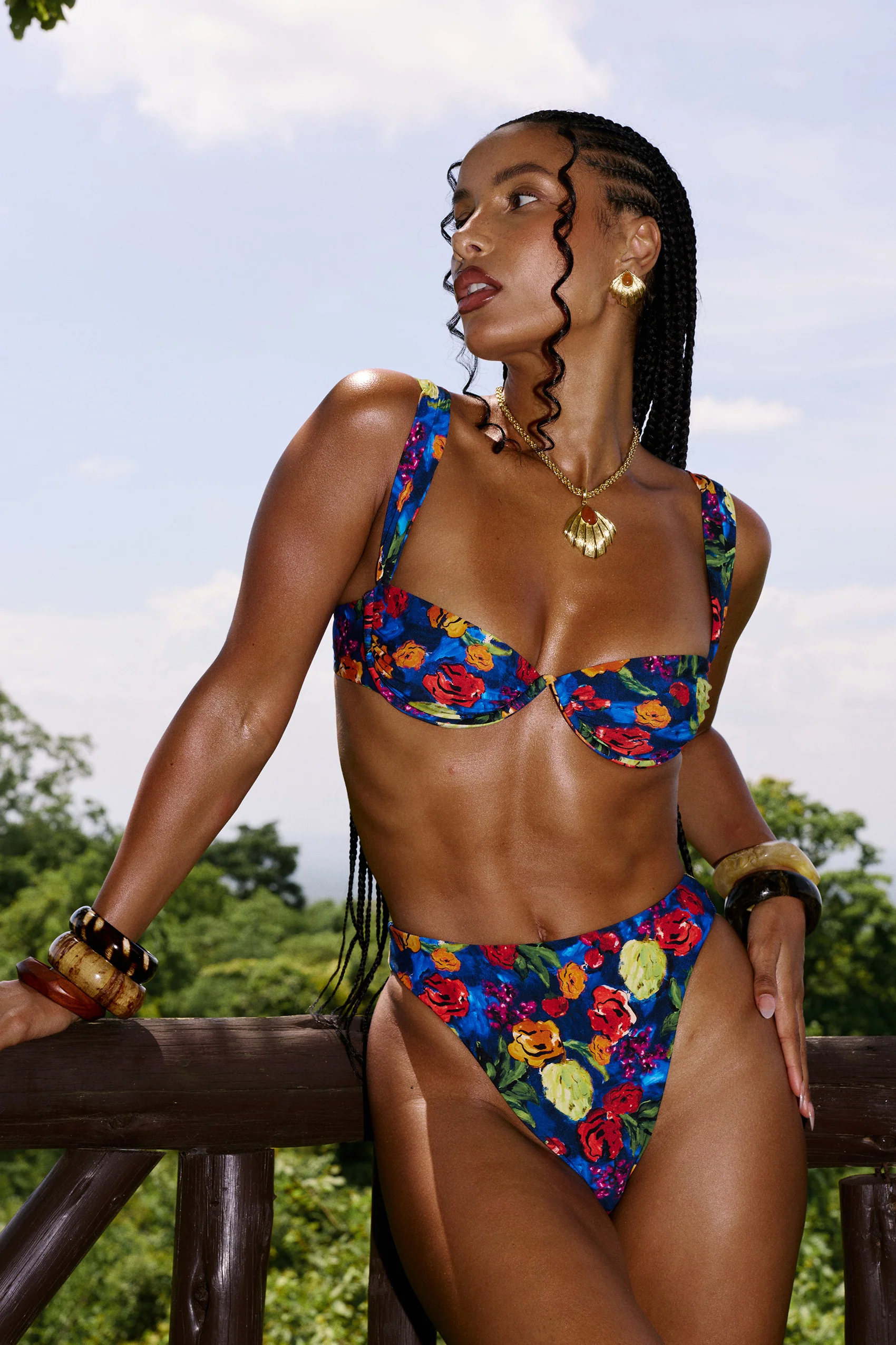 Ventura Bikini Top in Ayana - Image 5