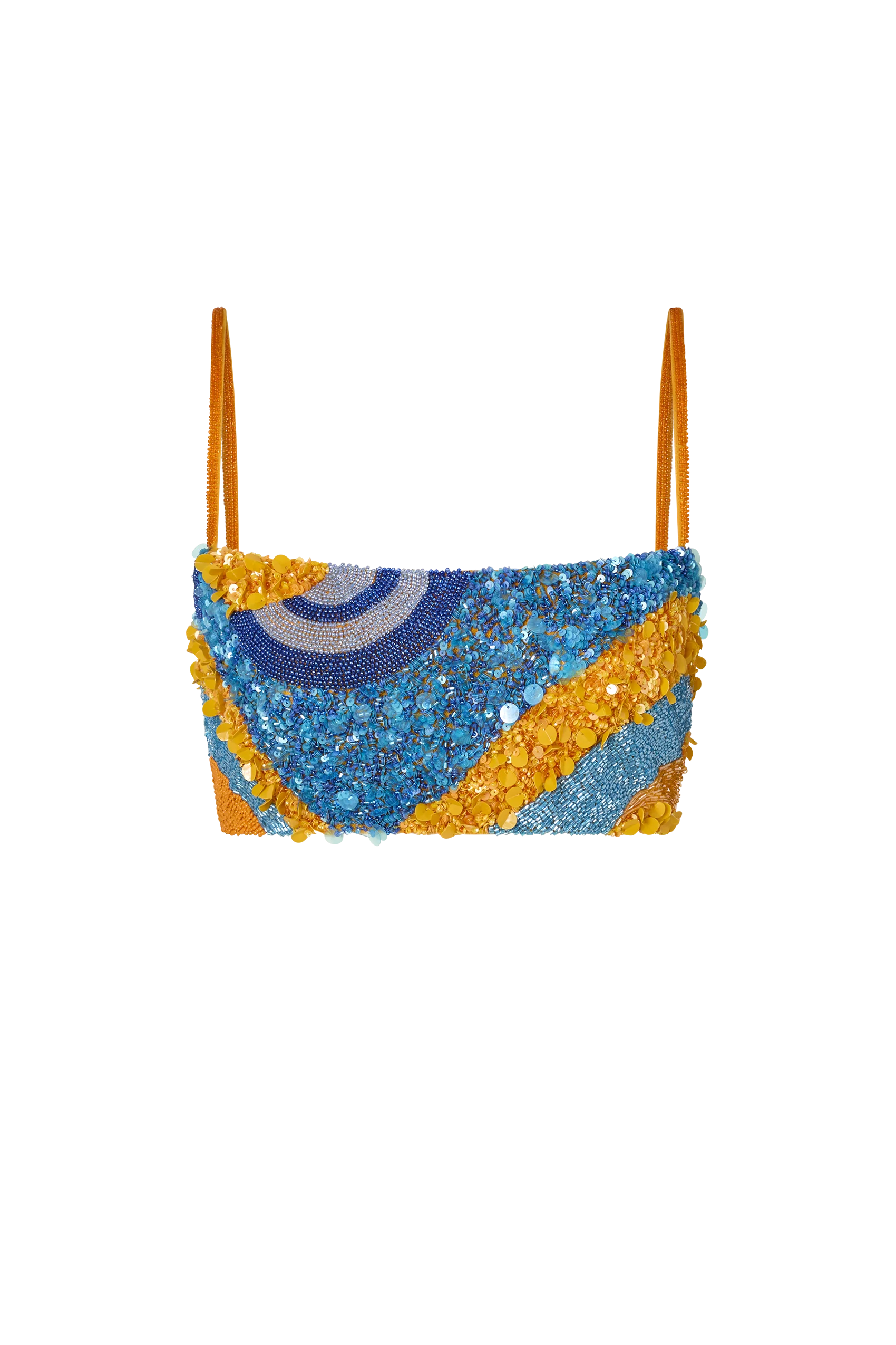 Zahira Hand Beaded Top in Sequinda - Image 13